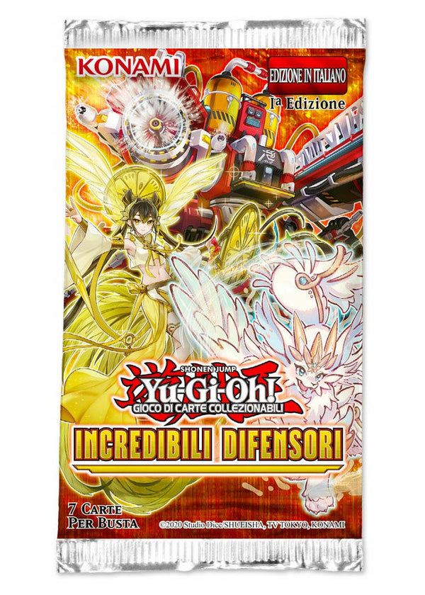 Bustina 7 carte Yu-Gi-Oh! Incredibili Difensori - 1a Edizione - ITA