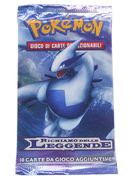 Bustina HeartGold e SoulSilver - Richiamo delle Leggende - ITA - Artwork Casuale - 10 Carte POKEMON