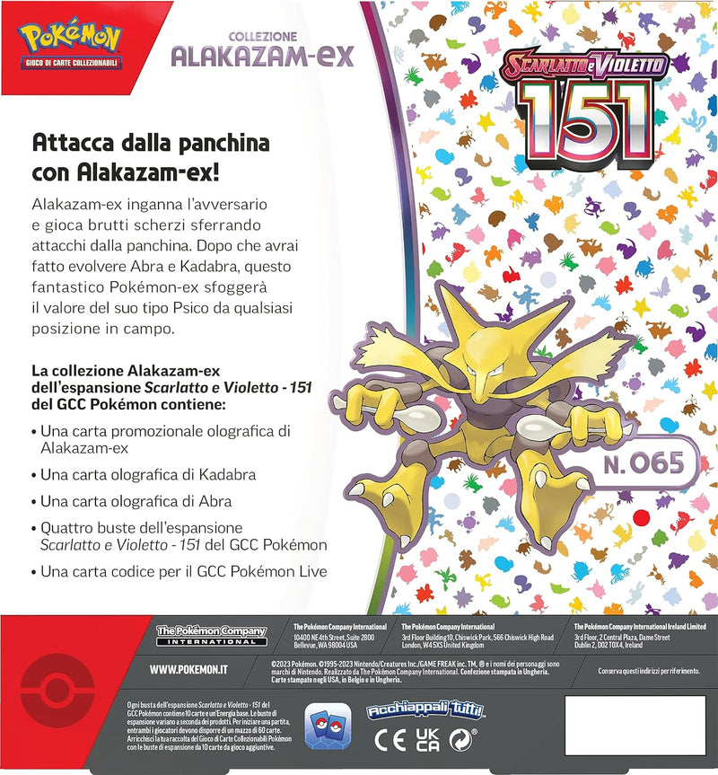 Collezione Alakazam EX - Scarlatto e Violetto - 151 - ITA