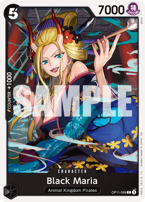 Black Maria OP11-089 - Character Nero Common - Near Mint - A Fist of D