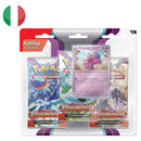 Blister da 3 bustine Scarlatto e Violetto - Evoluzioni a Paldea - Tinkatink - ITA