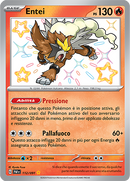 Entei Shiny 112/091 - ITA - Near Mint - Scarlatto e Violetto - Destino di Paldea - Carta Pokemon