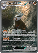 Excadrill-ex BLK 168/086 Alternative Art - ITA - Near Mint - Scarlatto e Violetto - Luce Nera - Carta Pokemon