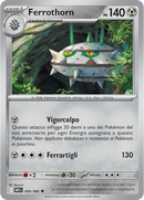 Ferrothorn WHT 069/086 Reverse Holo - ITA - Near Mint - Scarlatto e Violetto - Fuoco Bianco - Carta Pokemon
