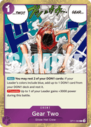 Gear Two OP11-080 V1 - Event Viola Rare - Near Mint - A Fist of Divine Speed - Carta One Piece Card Game