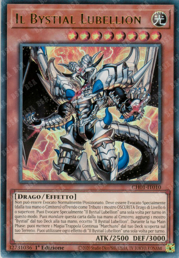 Il Bystial Lubellion CH01-IT010 Ultra Rare - 1a Edizione - ITA - Near Il Bystial Lubellion CH01-IT010 Ultra Rare - 1a Edizione - ITA - Near