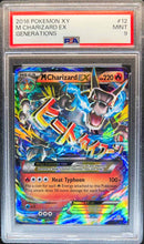 MCharizard-ex 12/83 - ENG - Mint - Gradata PSA 9 - XY - Generations - Carta Pokemon
