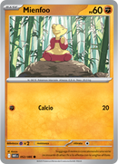 Mienfoo WHT 052/086 Reverse Holo - ITA - Near Mint - Scarlatto e Violetto - Fuoco Bianco - Carta Pokemon