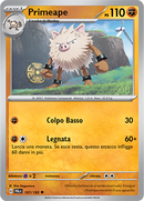Primeape 107/193 Reverse Holo - ITA - Near Mint - Scarlatto e Violetto - Evoluzioni a Paldea - Carta Pokemon