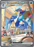 Quaquaval ex 260/193 Alternative Art - ITA - Near Mint - Scarlatto e Violetto - Evoluzioni a Paldea - Carta Pokemon