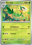 Servine BLK 002/086 Reverse Holo - ITA - Near Mint - Scarlatto e Violetto - Luce Nera - Carta Pokemon