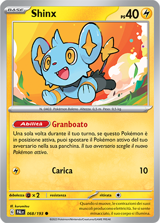 Pokémon Scarlatto E Viola Shinx Cromato 6IV Pronto Per Battaglie – Consegna Rapida