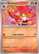 Simisear 023/191 Reverse Holo - ITA - Near Mint - Scarlatto e Violetto - Scintille Folgoranti - Carta Pokemon