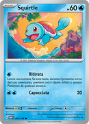 Squirtle 007/165 - ITA - Near Mint - Scarlatto e Violetto - 151 - Carta Pokemon