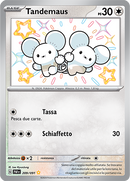 Tandemaus Shiny 209/091 - ITA - Near Mint - Scarlatto e Violetto - Destino di Paldea - Carta Pokemon