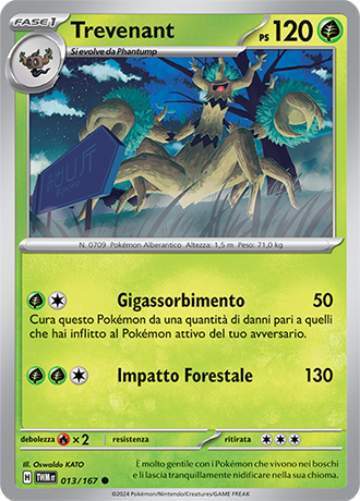 trevenant pokemon card holographic Amazon.com: Pokemon Trevenant 017/196