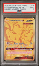 UltraNecrozma GX 78/70 - ITA - Mint - Gradata PSA 9 - Sole e Luna - Trionfo dei Draghi - Carta Pokemon