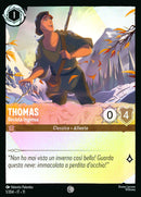 002Thomas - Recluta Ingenua WSP 001/204 Comune Holo - ITA - Near Mint - Incanto d'Inverno - Carta Lorcana
