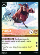 Immagine di Pumbaa - Facocero Invernale WSP 004/204 Common Holo - ITA - Near Mint - Incanto d'Inverno - Carta Lorcana