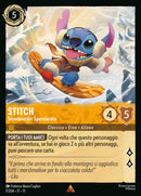 Immagine di Stitch - Snowboarder Spensierato WSP 007/204 Rare - ITA - Near Mint - Incanto d'Inverno - Carta Lorcana