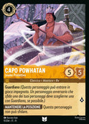 Immagine di Capo Powhatan - Leader Protettivo WSP 011/204 Uncommon - ITA - Near Mint - Incanto d'Inverno - Carta Lorcana
