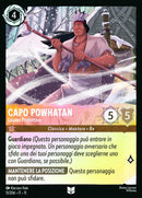 Immagine di Capo Powhatan - Leader Protettivo WSP 011/204 Uncommon Holo - ITA - Near Mint - Incanto d'Inverno - Carta Lorcana