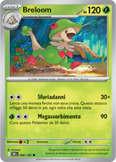 Breloom 006/182 Reverse Holo - ITA - Near Mint - Scarlatto e Violetto - Rivali Predestinati - Carta Pokemon