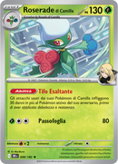 Roserade di Camilla 008/182 Holo - ITA - Near Mint - Scarlatto e Violetto - Rivali Predestinati - Carta Pokemon