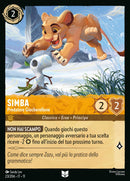Immagine di Simba - Predatore Giocherellone WSP 023/204 Uncommon - ITA - Near Mint - Incanto d'Inverno - Carta Lorcana