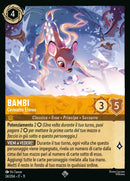 Bambi - Cerbiatto Etereo WSP 024/204 Super Rara - ITA - Near Mint - Incanto d'Inverno - Carta Lorcana