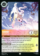 Immagine di Bambi - Cerbiatto Etereo WSP 024/204 Super Rare Holo - ITA - Near Mint - Incanto d'Inverno - Carta Lorcana
