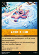 Immagine di Akood et Emuti WSP 029/204 Rare - ITA - Near Mint - Incanto d'Inverno - Carta Lorcana