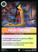 Immagine di Sai che ti proteggo WSP 030/204 Common Holo - ITA - Near Mint - Incanto d'Inverno - Carta Lorcana