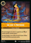 Immagine di Sai che ti proteggo WSP 030/204 Common - ITA - Near Mint - Incanto d'Inverno - Carta Lorcana