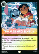 Ohana Significa Famiglia WSP 032/204 Leggendaria Holo - ITA - Near Mint - Incanto d'Inverno - Carta Lorcana