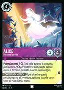 Alice - Sussurro Istruito WSP 036/204 Non Comune Holo - ITA - Near Mint - Incanto d'Inverno - Carta Lorcana
