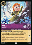 Anna - Sorellina WSP 052/204 Non Comune - ITA - Near Mint - Incanto d'Inverno - Carta Lorcana