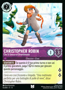 Immagine di Christopher Robin - Che Si Unisce al Divertimento WSP 055/204 Uncommon Holo - ITA - Near Mint - Incanto d'Inverno - Carta Lorcana