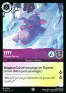 Effy - Efelante Giocoso WSP 056/204 Comune Holo - ITA - Near Mint - Incanto d'Inverno - Carta Lorcana