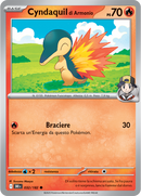 Cyndaquil di Armonio 032/182 - ITA - Near Mint - Scarlatto e Violetto - Rivali Predestinati - Carta Pokemon