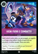 Immagine di Vieni Fuori e Combatti! WSP 062/204 Common Holo - ITA - Near Mint - Incanto d'Inverno - Carta Lorcana