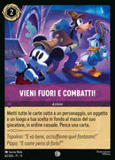Immagine di Vieni Fuori e Combatti! WSP 062/204 Common - ITA - Near Mint - Incanto d'Inverno - Carta Lorcana