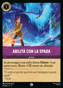 Immagine di Abilità con la Spada WSP 063/204 Common - ITA - Near Mint - Incanto d'Inverno - Carta Lorcana