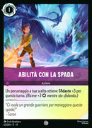 Abilità con la Spada WSP 063/204 Comune Holo - ITA - Near Mint - Incanto d'Inverno - Carta Lorcana