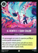 Immagine di Il Vento e i Suoi Color WSP 064/204 Super Rare Holo - ITA - Near Mint - Incanto d'Inverno - Carta Lorcana