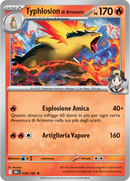 Typhlosion di Armonio 034/182 Reverse Holo - ITA - Near Mint - Scarlatto e Violetto - Rivali Predestinati - Carta Pokemon