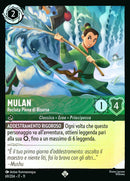 Immagine di Mulan - Recluta Piena di Risorse WSP 069/204 Super Rare Holo - ITA - Near Mint - Incanto d'Inverno - Carta Lorcana