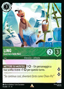 Ling - Guerriero delle Nevi WSP 075/204 Rara Holo - ITA - Near Mint - Incanto d'Inverno - Carta Lorcana