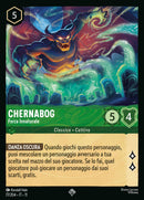 Chernabog - Forza Innaturale WSP 077/204 Super Rara - ITA - Near Mint - Incanto d'Inverno - Carta Lorcana