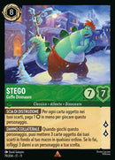 Immagine di Stego - Goffo Dinosauro WSP 079/204 Rare - ITA - Near Mint - Incanto d'Inverno - Carta Lorcana